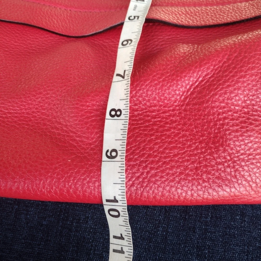 Kate Spade New York Alida Grant Park Red Leather Tote